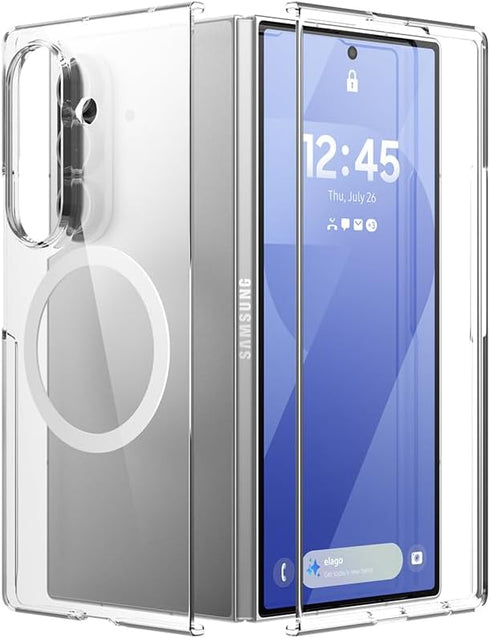 elago Samsung Galaxy Z Fold 7 Case Magnetic Clear
